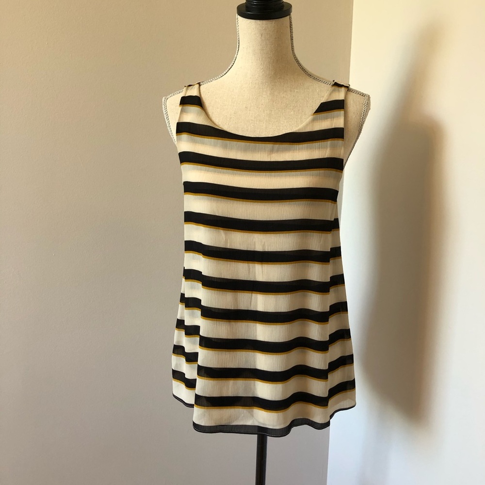 Loft Mixed Media Top